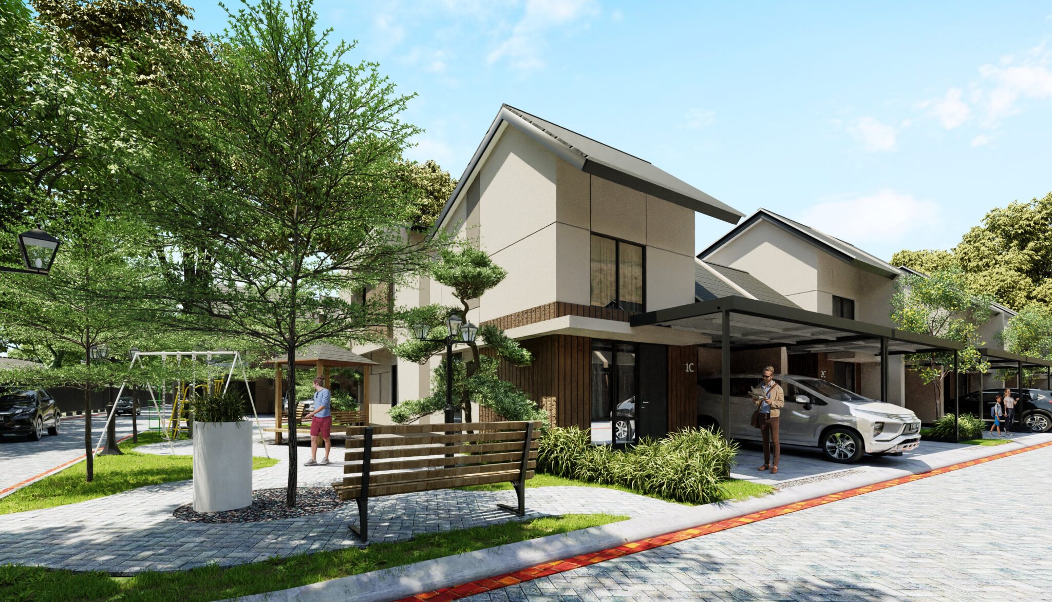 shine rumah viral dan terlaris virginia park makassar